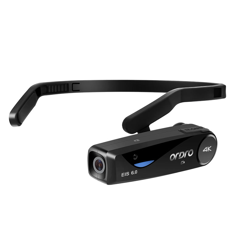 ORDRO EP6PLUS 4K 30FPS Wearable Video Camera Anti-Shake Head Mounted Camcorder ORDRO EP6PLUS 4K 30FPS Wearable Video Camera Anti-Shake Head Mounted Camcorder